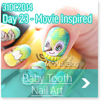 Baby Tooth Nail Art