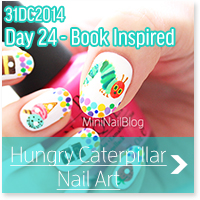 Hungry Caterpillar Nail Art