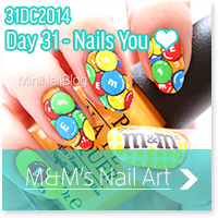 M&M's Nail Art