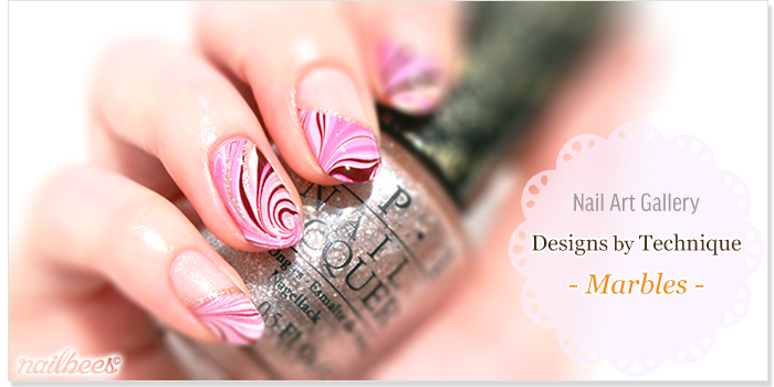 Water Marble Nail Designs Title